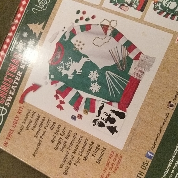Ugly Christmas Sweater Kit (New) - Picture 11 of 16